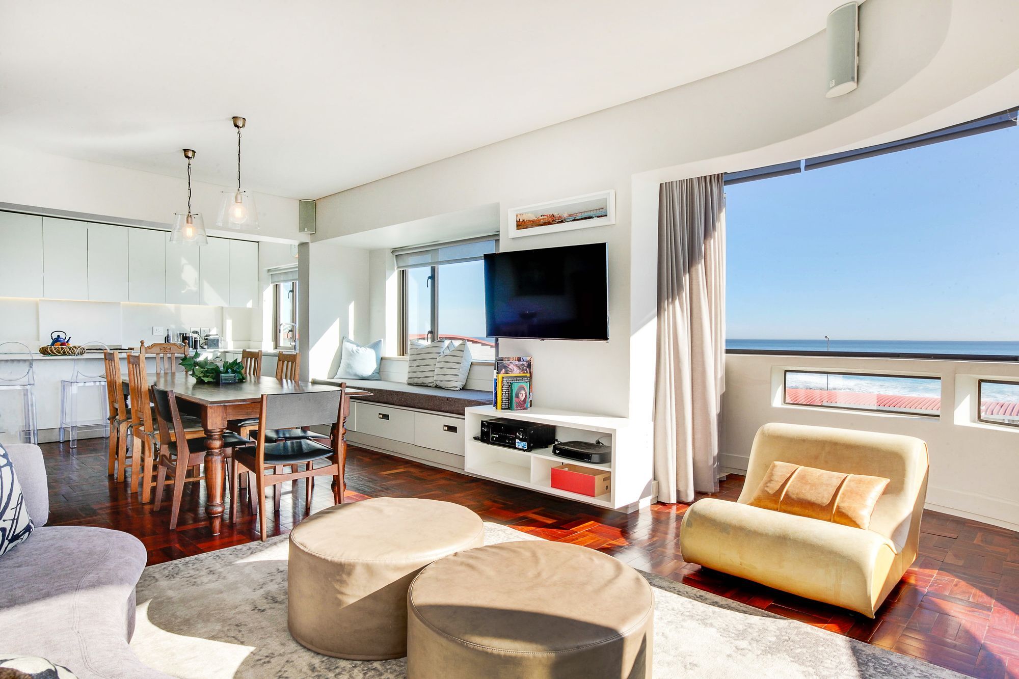 קייפטאון Backup Powered Sea View Apartment On The Promenade מראה חיצוני תמונה